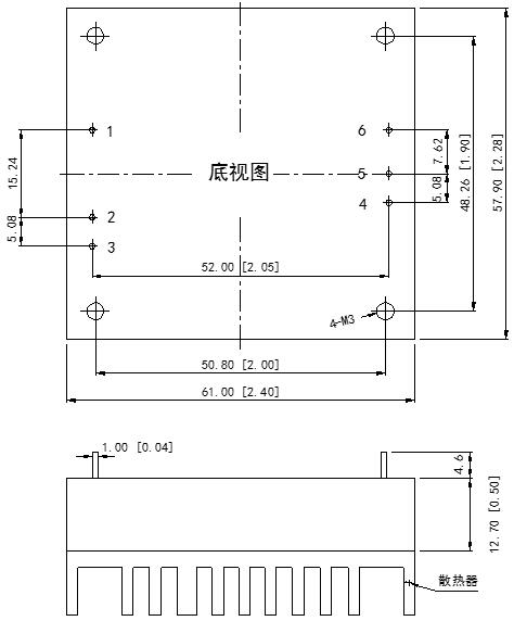 DC-DC鐵路電源模塊WDT60-75系列(60-75W)